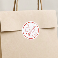 Autocollants ronds personnalisés imprimés sur rouleau, autocollants adhésifs avec logo de marque pour boîtes cadeaux et sacs d'emballage, décoration