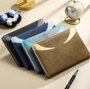 New <span class=keywords><strong>PU</strong></span> da bìa cứng Tạp Chí 2026 Tây Ban Nha lịch trình máy tính xách tay A5 365-Day tiếng Anh hàng ngày kế hoạch biểu tượng tùy chỉnh - Product Image 6