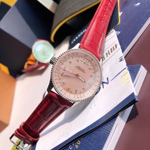 Reloj mecánico de lujo para parejas, de acero inoxidable, estilo retro, movimiento mecánico, esfera grande, resistente al agua, calendario, cronógrafo de aviación. - Product Image 3