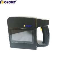 Imprimante portable CYCJET S88-4L à format large 100 mm, 4 cartouches d'encre à séchage rapide pour dates/codes QR/logos sur cuir et tubes
