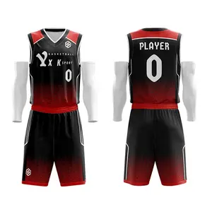 Ropa Deportiva personalizada para hombre, camisa de baloncesto de secado rápido, Reversible, uniformes