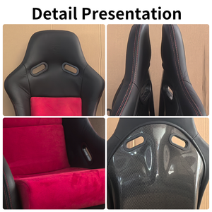 Гоночные сиденья EDDYSTAR Factory Direct Universal <span class=keywords><strong>Bucket</strong></span> с регулируемыми направляющими для SRX, SUBARU, Ford, Lexus, <span class=keywords><strong>Mazda</strong></span>, Honda, BMW X3, X5 - Product Image 5