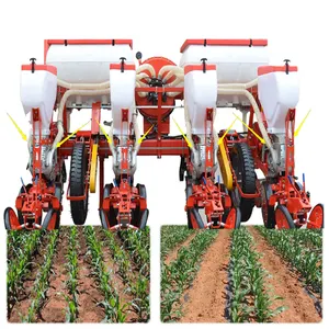 Sembradora neumática de maíz precisa con fertilizante, sembradora de semillas sin labranza, sembradora neumática de cultivos múltiples, sembradora de maíz