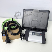 Herramienta de Diagnóstico MB Star C4 WIFI DOIP Compatible con Autos y Camiones, Software 2023.09, Multiplexor DAS/XENTRY, SD Connect MB C4+ Laptop Getac