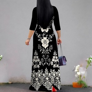 Women's Plus Size Summer Maxi Dress Floral Print Spaghetti Strap Tiered Casual Beach Outfits Sweet Y2K Style Eco-Friendly - Product Image 6