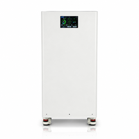 ShanKi Y6 Blanc Vertical En Stock 48V 314Ah LiFePO4 16KWH Boîtier de Batterie DIY en Métal avec Écran LCD pour Système Solaire Résidentiel