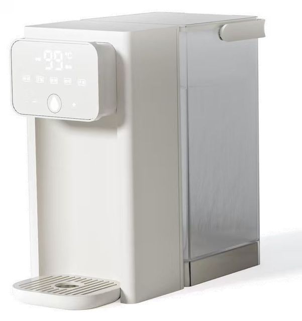 Desktop Electric Hot Water Dispenser with RO Filtration Smart Fast-Heating Glass Housing for Home Office RV & Hotel Use