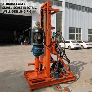Foreuse hydraulique électrique 4KW portable pour puits <span class=keywords><strong>d</strong></span>'eau, machine de <span class=keywords><strong>forage</strong></span> profond pour couches de sol et de roche - Product Image 5