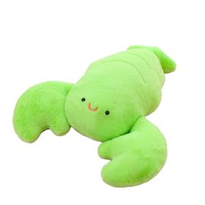 カラフルなロブスターピロー漫画ぬいぐるみぬいぐるみ古典的な子供ノベルティギフト - Product Image 1