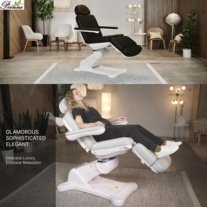Tienda de cosméticos de lujo moderna, mesa de masaje ajustable eléctrica, cama, silla, salón, Spa, cama de tatuaje - Product Image 4