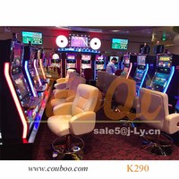 Chaise de jeu pivotante de luxe moderne VIP, réglable, pour machine à sous, tabouret de casino Baccarat de qualité supérieure