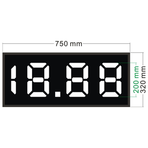 Afficheur de prix LED à utiliser dans les stations-service - Product Image 3