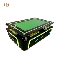 QIQU harga pabrik kustom koin Arcade yang dioperasikan dengan koin definisi tinggi penjualan laris mesin permainan ikan meja Video
