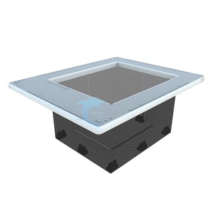 حوض سباحة بحري عائم قابل للنفخ مخصص منصة سباحة مائية لليخت حوض عائم مع شبكة مضادة لقنديل البحر - Product Image 1