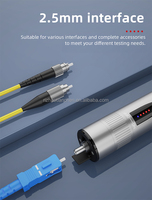 Probador de Cables con Luz Roja, Puntero Láser de Alta Potencia, Alcance de 5-30 km, Batería de 1800 mAh, 40 h de Duración, Recargable por USB, 3H-20C+60C