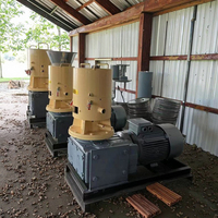 Machine à granulés haute performance 4-8 mm pour biomasse (bambou, bois, coques d'arachides, balles de riz, pailles, herbe) – Usage agricole – Marque Tianyuan – 380V