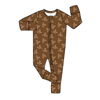 Combinaison à manches longues pour bébé garçon, personnalisée avec impression intégrale, confortable, vêtement de nuit, marque privée
