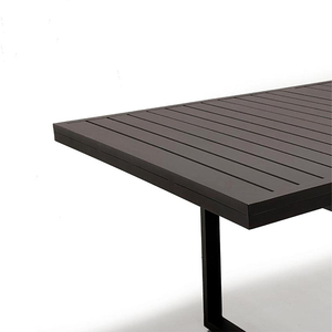 Ngoài Trời Ăn Nhôm Bàn Và Ghế Đặt Mục Vụ Đa Năng Mở rộng Ngoài Trời Bảng Khách Sạn Patio Hồ Bơi Ghế Sân Vườn Đồ Nội Thất - Product Image 5