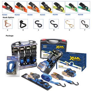 1 pouce 25mm en acier inoxydable sangles de rachet 1 "corde d'arrimage moto <span class=keywords><strong>mini</strong></span> <span class=keywords><strong>cliquet</strong></span> transport <span class=keywords><strong>sangle</strong></span> de cargaison - Product Image 3