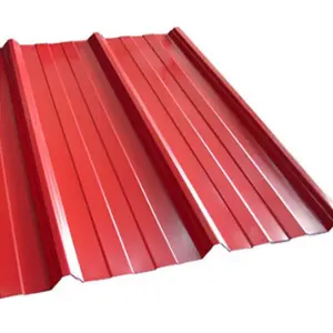 Corrugated PPGL Steel Roofing Sheet Metal Color Coated Aluminum Zinc Sheet Steel Sheet Metal Building Materials Roof Panel