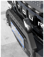 Nouveau pare-chocs avant en acier noir de haute qualité avec installation par boulons pour Jetour Traveller T2 SUV, rénovation/amélioration