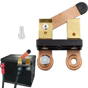 12V-<span class=keywords><strong>24V</strong></span> 250A Interruptor Maestro de latón Terminal de batería Interruptor de desconexión de hoja de cuchillo de batería - Product Image 3