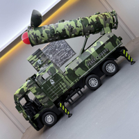 Véhicule miniature de camion lanceur de missiles camouflage 1:32 en gros, jouet lanceur de fusées Peace Guard, voiture télécommandée pour enfants