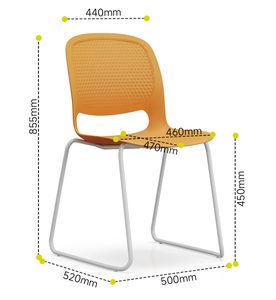 Private Label Plastic Restaurant <b>Chairs</b> | OEM Commercial PP <b>Chair</b> Manufacturer - Product Image 2