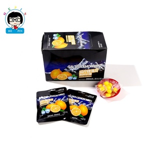 Venta caliente <span class=keywords><strong>Salado</strong></span> Lemon Mint Peeling Gummy Candy Sour Sweet Flavor Soft Jelly Candy para niños - Product Image 2