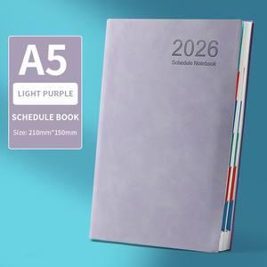 最畅销的高品质耐用2026 PU皮革年度规划师，用于学习和工作。 - Product Image 5