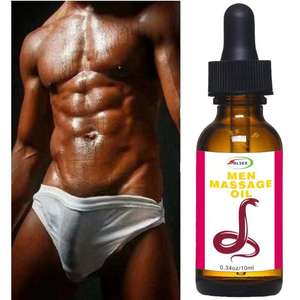 Aceite de Cuidado Masculino de Alta Potencia, Fórmula Íntima Orgánica, Aceite para Mejorar el Rendimiento Masculino, Aceite Puro de Plantas Naturales, Estimulación para Adultos - Product Image 1