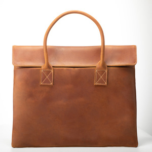 Porte-documents en cuir pleine fleur pour hommes, grand sac de voyage pour <span class=keywords><strong>ordinateur</strong></span> portable de <span class=keywords><strong>17</strong></span> <span class=keywords><strong>pouces</strong></span>, fourre-tout - Product Image 1