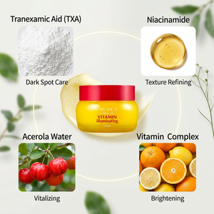 Private Label <strong>Korean</strong> Vegan Skin Care Moisturizing Vitamin C Anti Aging Hyaluronic Acid 100 Pdrn Salmon Dna <strong>Face</strong> <strong>Cream</strong> - Product Image 2