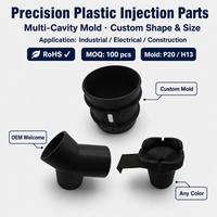 Pièces en plastique moulées par injection sur mesure de haute qualité pour usage industriel et de construction - Fabricant du Zhejiang