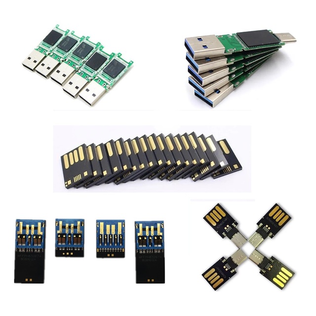 Factory Price Short/ Long UDP 2.0/3.0 Pen Drive 32GB 16GB 8GB Flash Memory 64GB Mudp Udp Usb Flash Drive Chip Naked USB Chip