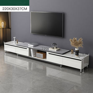 Шкаф для телевизора, простые современные подставки для телевизора небольшого размера, журнальный столик, сланцовый свет, роскошный пол, выдвижные металлические ножки, шкаф для телевизора - Product Image 5