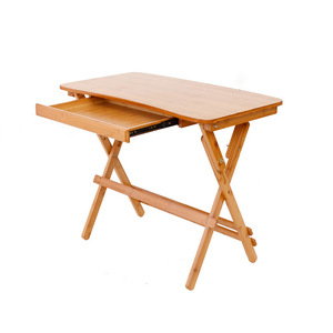 Bamboo <strong>Office</strong> <strong>Desk</strong> Natural 70 CM Home <strong>Office</strong> <strong>Desk</strong> <strong>Foldable</strong> <strong>Desk</strong> - Product Image 3