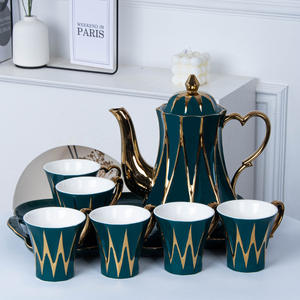 Wholesale Ceramic Tea Sets Household Water Cups High-temperature Resistant Cups for Guests - Product Image 4