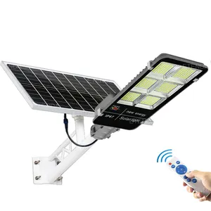 Farolas con energía solar Precio del fabricante Aluminio Impermeable Ip67 60w100w120w240w360w500w Lámparas LED solares para áreas rurales