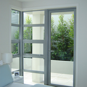 Fenêtre à battant en aluminium avec grand panneau de verre Lukliving pour maison - Product Image 4