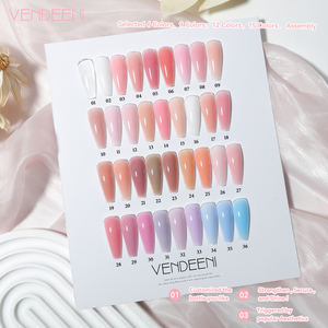 Gel de construction de haute qualité pour ongles, 71 couleurs, 5g, sans HEMA, gel poly pour ongles en conserve, vente en gros, gel russe pour extension d'ongles - Product Image 5