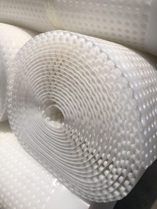 Panneau <span class=keywords><strong>de</strong></span> drainage en plastique <span class=keywords><strong>de</strong></span> 12 mm d'épaisseur avec tissu filtrant intégré pour <span class=keywords><strong>toit</strong></span> végétal et jardinière - Product Image 3