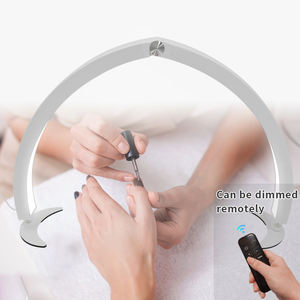 Spedizione veloce Lampada da tavolo UV a LED da 73cm per unghie a mezza luna con luce a distanza 3000-6000K per ciglia per Manicure e fiocco - Product Image 5