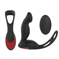 Massage de la Prostate de haute qualité avec anneau pénien hommes jouets sexuels vibrateur Anal plug anal à distance sans fil pour la Masturbation adulte