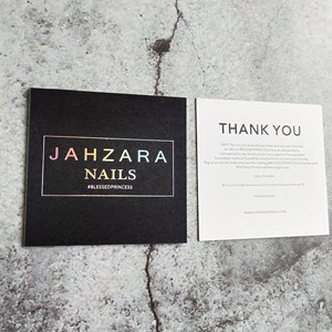 Tarjeta de Agradecimiento Personalizada con Logotipo <span class=keywords><strong>para</strong></span> Compras en Línea, Impresión CMYK, Cartulina y Papel Kraft - Product Image 4
