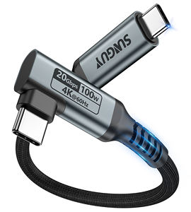 Cable de Carga Rápida SUNGUY, Resistente, 100W 5A, Tipo-C, con Nylon y Aluminio Ecológicos, para Teléfonos y Laptops (Longitud Personalizable) - Product Image 2