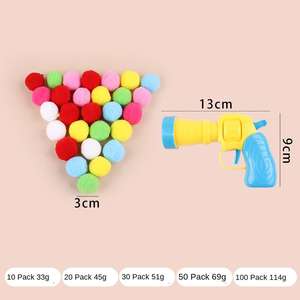 100 Piezas de Lanzador de Pelotas de Juguete para Gatos, Pistola de Juguete Interactiva Clásica de Plástico, Automática, para Eliminar el Aburrimiento, para Uso en Interiores, para Gatos y Gatitos - Product Image 5