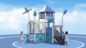 Chất lượng tốt nhất sân chơi ngoài trời cho trẻ em chơi Bộ Sân sau thiết bị sân chơi cho thương mại - Product Image 2