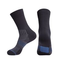 Chaussettes en nylon personnalisées avec logo, faible MOQ, soutien de la voûte plantaire, maille respirante, bout renforcé pour la course, la gym, l'entraînement, hommes et femmes