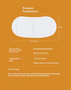 KMT Patch chauffant jetable auto-chauffant pour soulager les douleurs menstruelles et les douleurs abdominales inférieures, taille 10cm*13cm, infusé à l'agripaume - Product Image 6